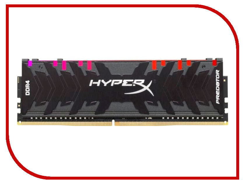 

Модуль памяти Kingston HyperX Predator DDR4 DIMM 3600MHz PC4-28800 CL17 - 8Gb HX436C17PB3A/8, HX436C17PB3A/8