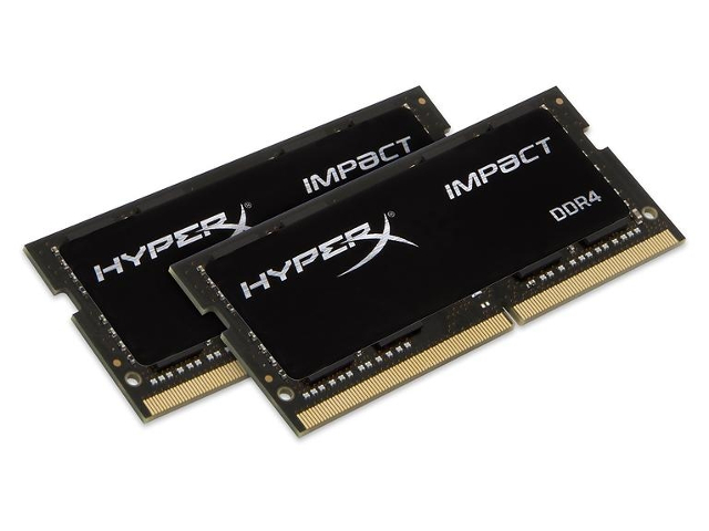 

Модуль памяти Kingston HyperX Impact DDR4 SODIMM 2933MHz PC4-23400 CL17 - 32Gb KIT (2x16Gb) HX429S17IBK2/32, HX429S17IBK2/32