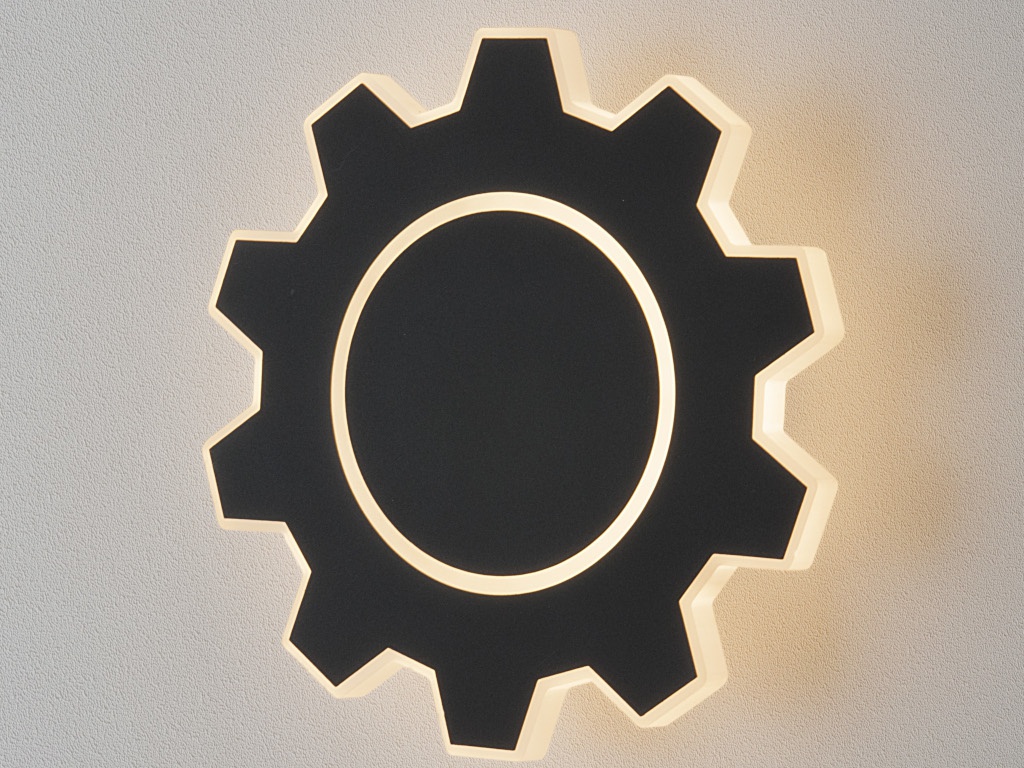 

Светильник Elektrostandard Gear M LED Black MRL LED 1095, Gear MRL LED 1095