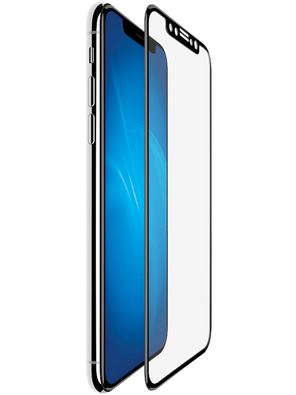 

Аксессуар Защитное стекло Innovation для APPLE iPhone XR 6D Black 13182, 13182