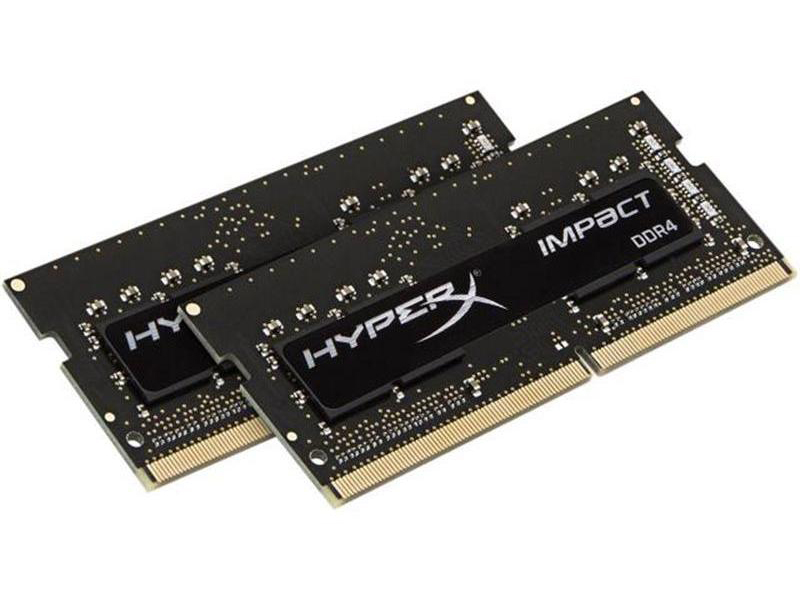 Zakazat.ru: Модуль памяти HyperX Impact DDR4 SO-DIMM 2666MHz PC4-21300 CL15 - 16Gb KIT (2x8Gb) HX426S15IB2K2/16