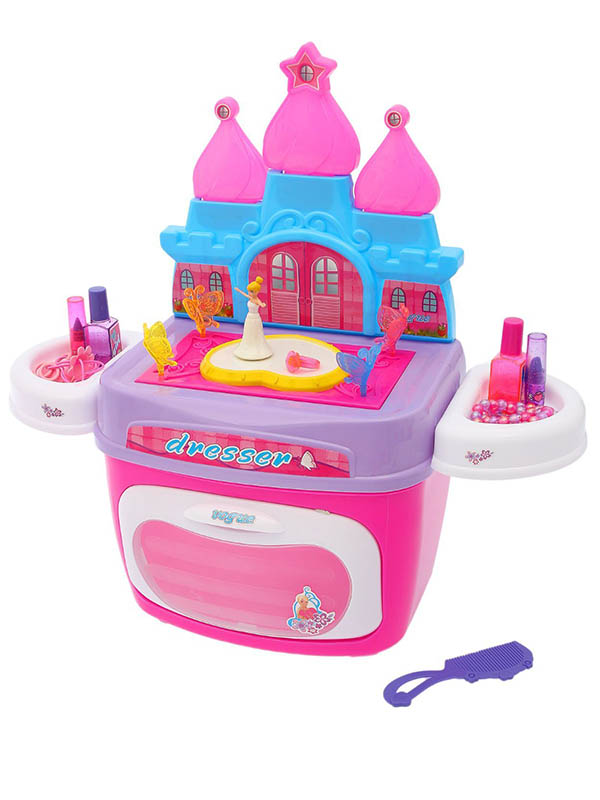 фото Игровой набор СИМА-ЛЕНД Замок принцессы с аксессуарами в чемодане 2322948