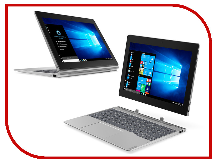 

Планшет Lenovo IdeaPad D330-10IGM 81H30038RU (Intel Pentium N5000 1.1 GHz/4096Mb/64Gb/Wi-Fi/Bluetooth/Cam/10.1/1920x1080/Windows 10 64-bit), D330-10IGM