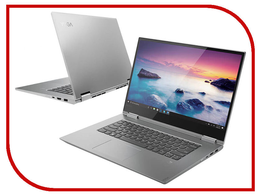 

Ноутбук Lenovo Yoga 730-15IWL Grey 81JS002SRU (Intel Core i5-8265U 1.6 GHz/8192Mb/256Gb SSD/Intel HD Graphics/Wi-Fi/Bluetooth/Cam/15.6/1920x1080/Touchscreen/Windows 10 Home 64-bit), Yoga 730-15IWL