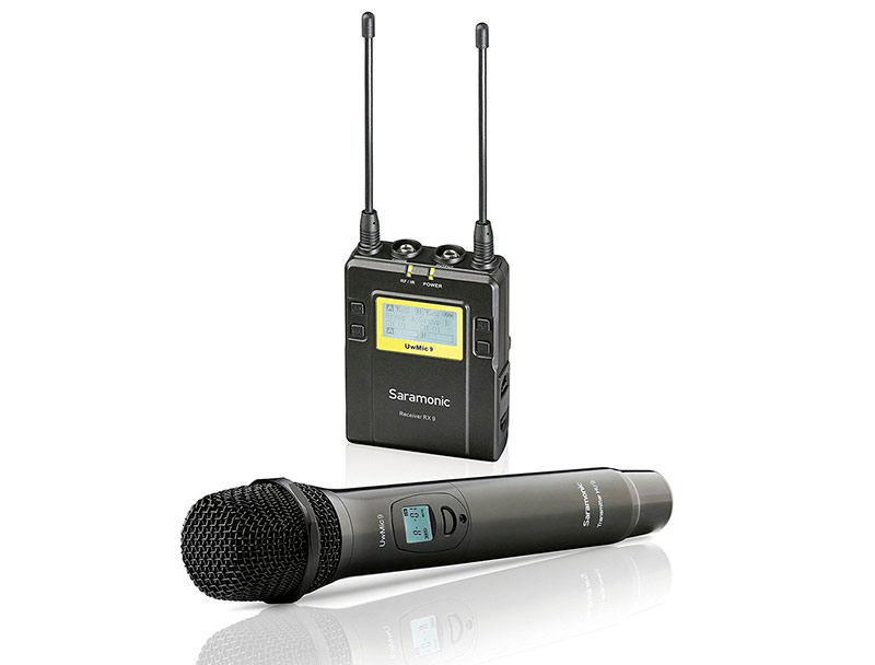 

Микрофон Saramonic UwMic9 RX9+HU9, UwMic9 RX9+HU9