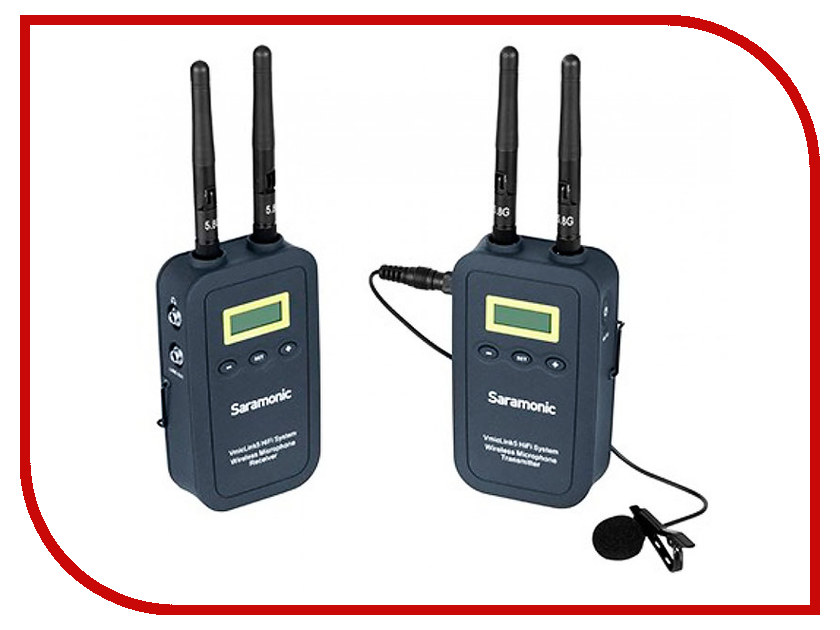 

Микрофон Saramonic VmicLink5 RX+TX, VmicLink5 RX+TX