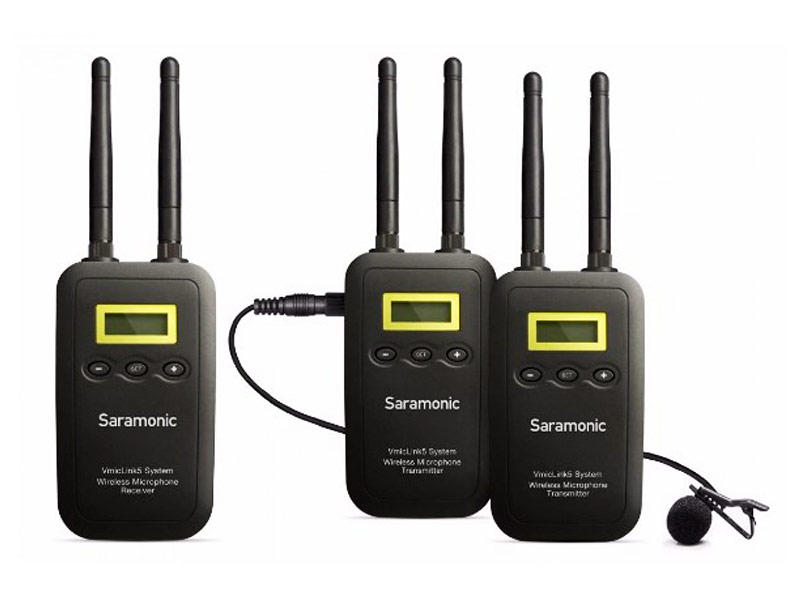 

Микрофон Saramonic VmicLink5 RX+TX+TX, VmicLink5 RX+TX+TX
