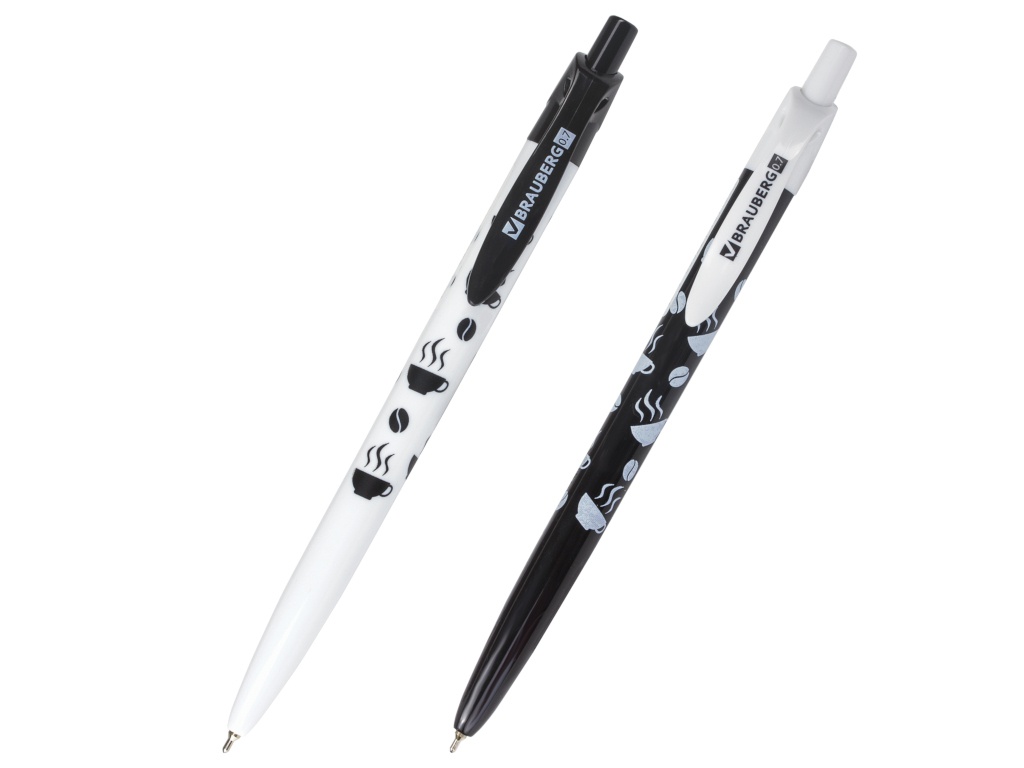 

Ручка Brauberg Black&White Coffee 1шт OBPR131, OBPR131