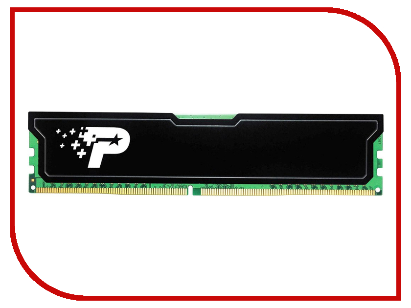 

Модуль памяти Patriot Memory DDR4 DIMM 2666MHz PC4-21300 CL19 - 8Gb PSD48G266681H, PSD48G266681H