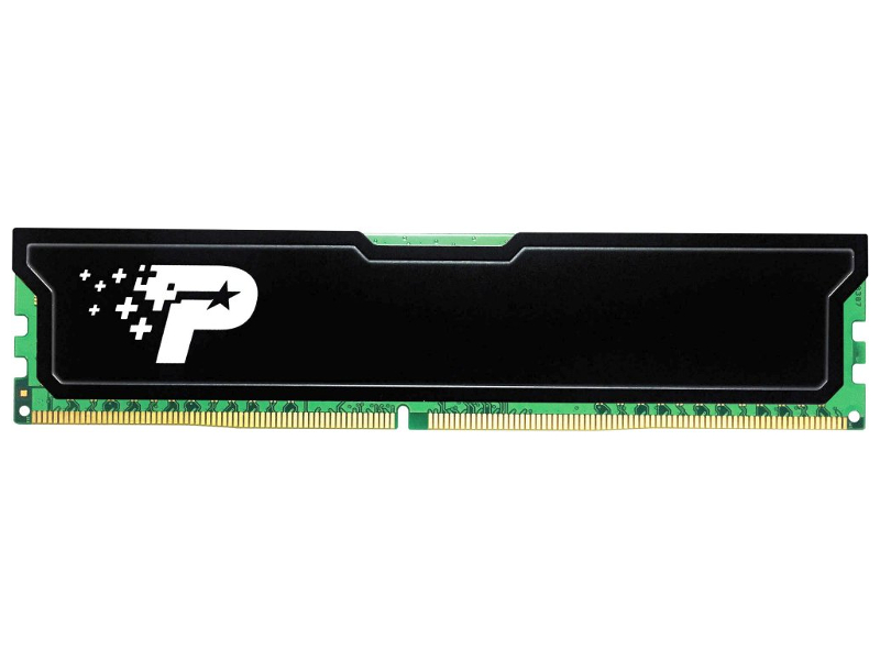 Модуль памяти Patriot Memory DDR4 DIMM 2666MHz PC4-21300 CL19 - 8Gb PSD48G266681H модуль памяти patriot memory viper eliteii ddr4 dimm 2666mhz pc4 21300 cl16 32gb kit 2x16gb pve2432g266c6k