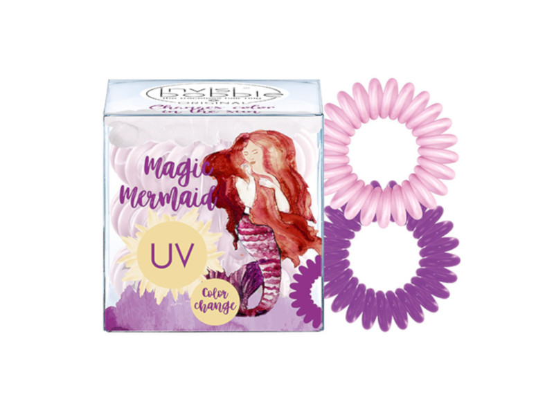 

Резинки для волос Invisibobble Magic Mermaid Coral Cha Cha 3 штуки 3138, Magic Mermaid