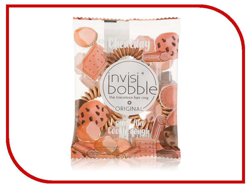 

Резинки для волос Invisibobble Cheat Day Cookie Dough Craving 3 штуки 3116, Cheat Day