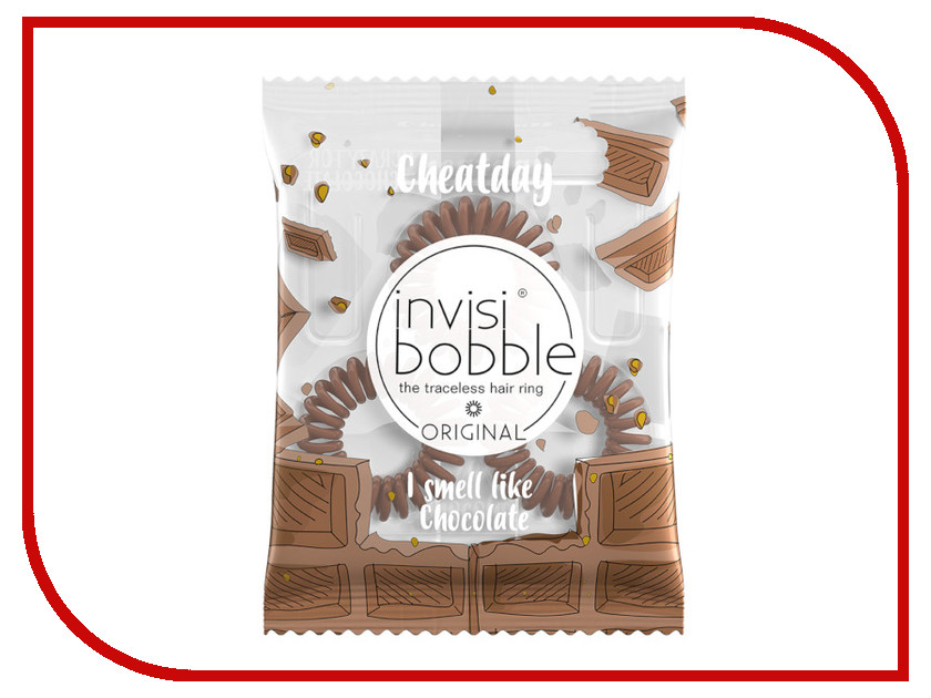 

Резинки для волос Invisibobble Cheat Day Crazy For Chocolate 3 штуки 3118, Cheat Day