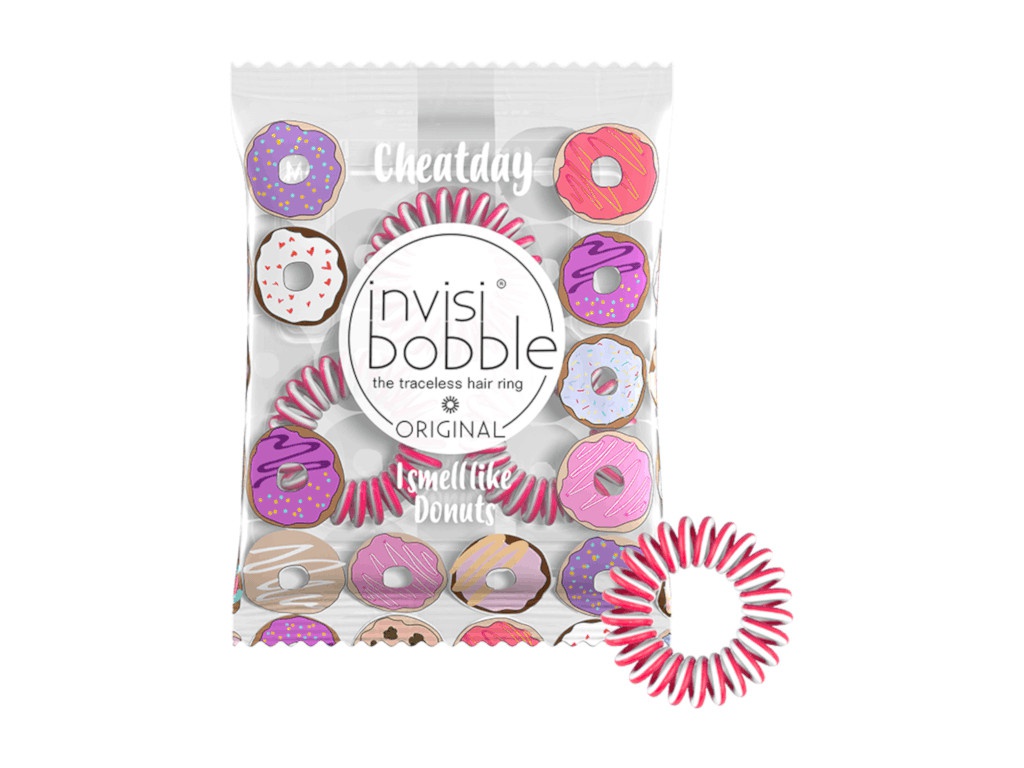 

Резинки для волос Invisibobble Cheat Day Donut Dream 3 штуки 3117, Cheat Day
