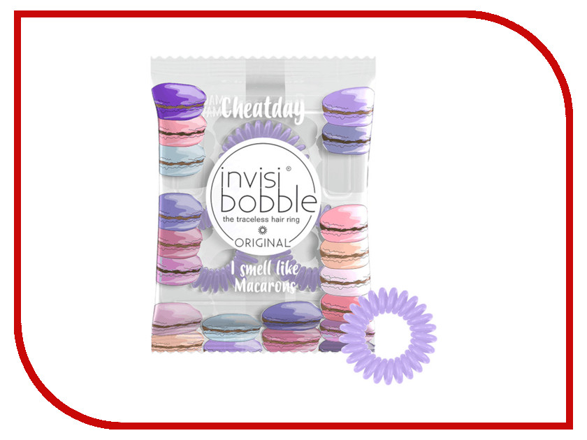 

Резинки для волос Invisibobble Cheat Day Macaron Mayhem 3 штуки 3119, Cheat Day