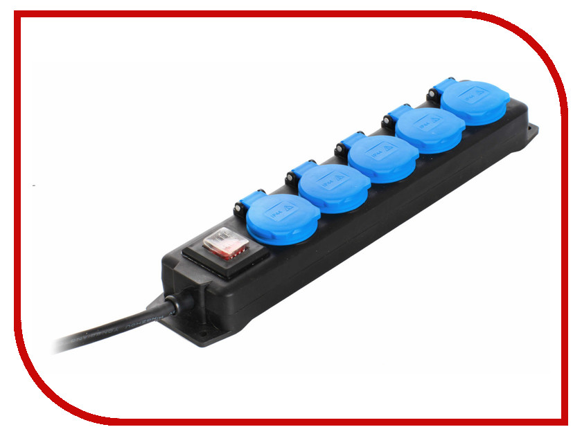 

Удлинитель Schwabe 5 Sockets 1.5m Black 38609AS, 38609AS