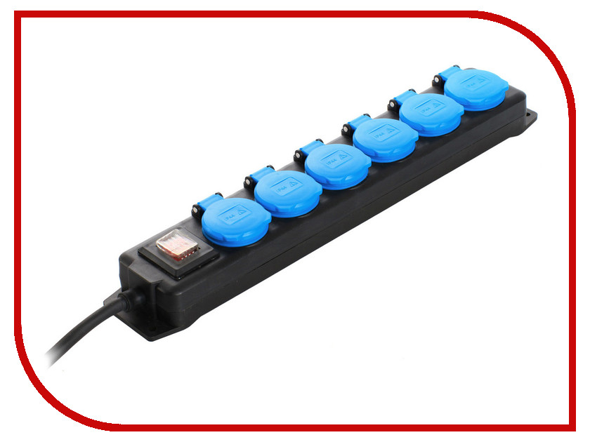 

Удлинитель Schwabe 6 Sockets 1.5m Black 38606AS, 38606AS