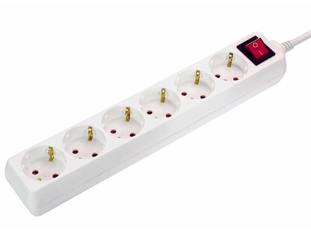 

Удлинитель Schwabe 6 Sockets 5m White 11671AS, 11671AS