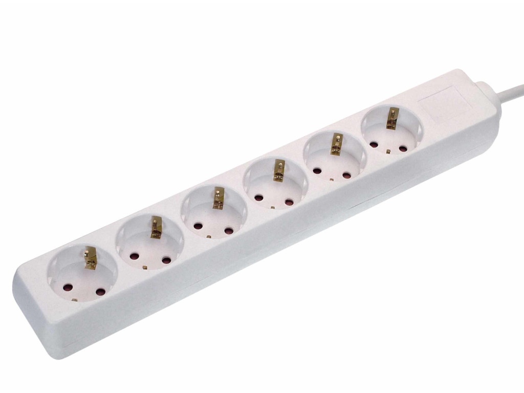 

Удлинитель Schwabe 6 Sockets 3m White 11631AS, 11631AS