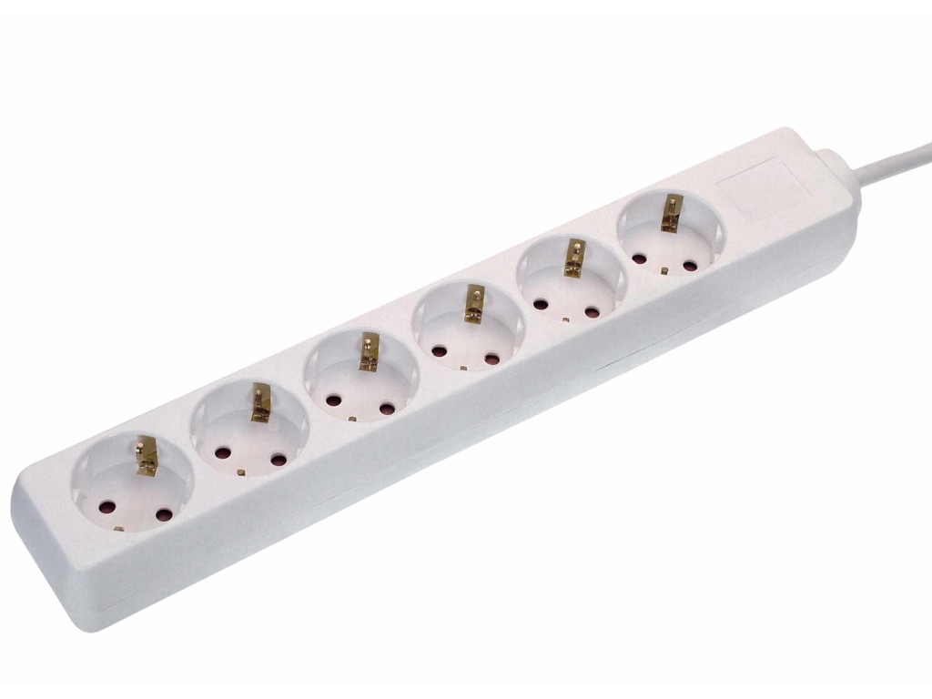 

Удлинитель Schwabe 6 Sockets 1.4m White 11611AS, 11611AS