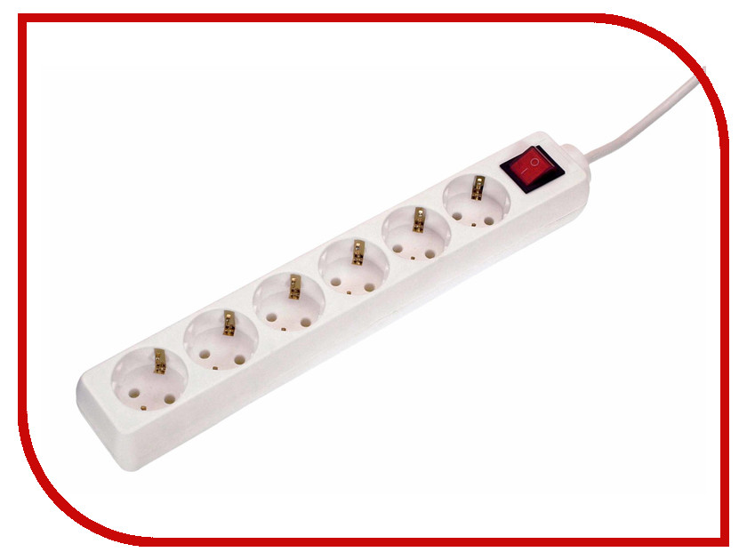 

Удлинитель Schwabe 6 Sockets 1.4m White 11511AS, 11511AS