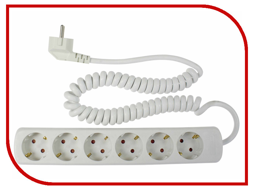 

Удлинитель Schwabe 6 Sockets 2.5m White 11461AS, 11461AS