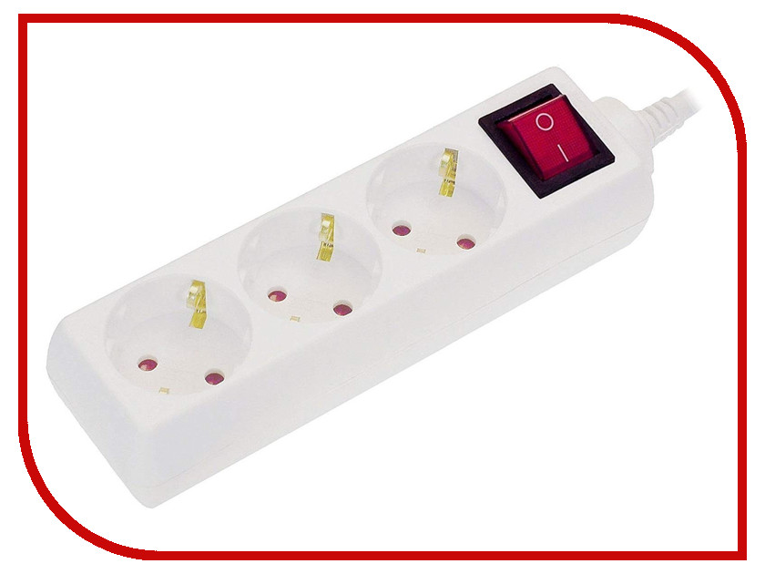 

Удлинитель Schwabe 3 Sockets 1.4m White 11361AS, 11361AS