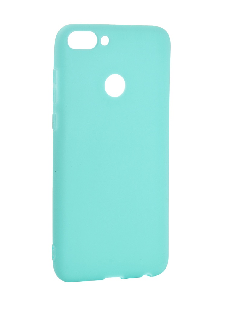 

Аксессуар Чехол Pero для Huawei P Smart Soft Touch Turquoise PRSTC-HPSMC, PRSTC-HPSMC