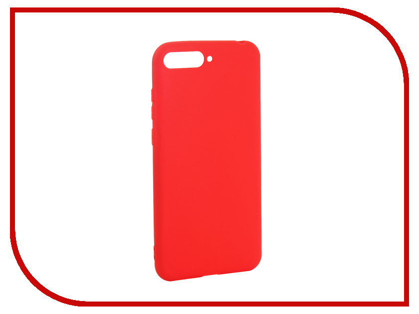 

Аксессуар Чехол для Huawei Y6 2018 Pero Soft Touch Red PRSTC-Y618R, PRSTC-Y618R