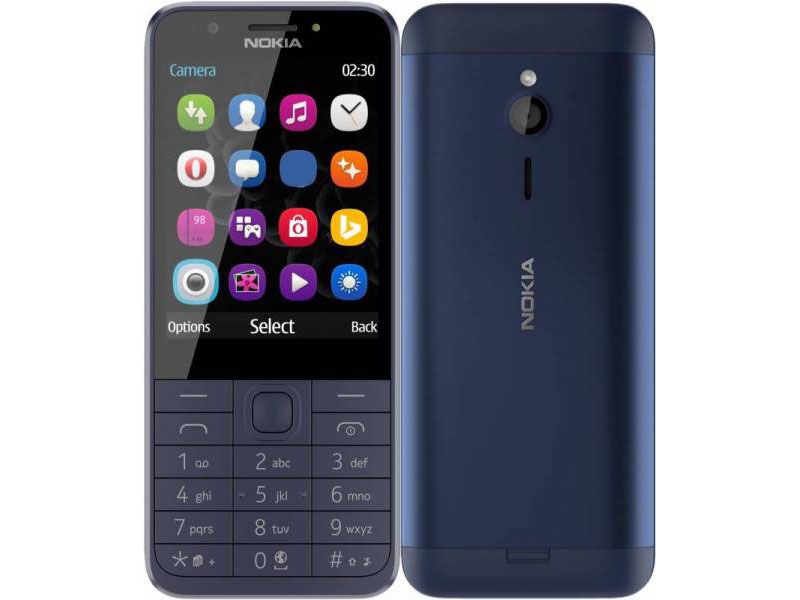 Сотовый телефон Nokia 230 Dual Sim Blue сотовый телефон nokia 105 ds ta 1416 без зу blue