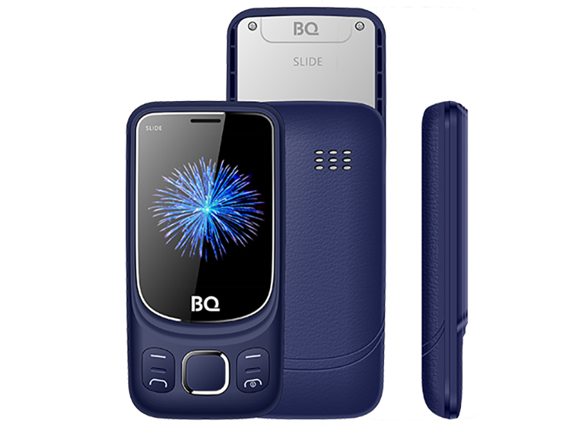 

Сотовый телефон BQ 2435 Slide Blue, 2435 Slide