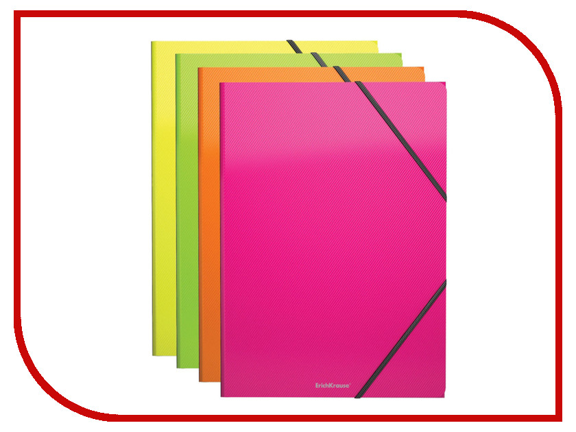 

Папка ErichKrause Glance Neon А4 246x320x5mm 43052 / 227751 (), 43052