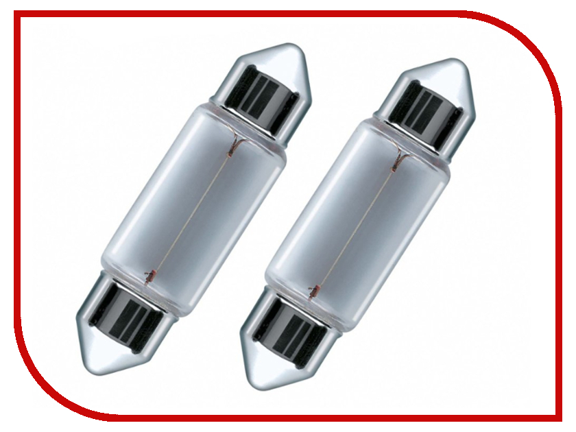 

Лампа OSRAM Fest T10.5 12V-10W SV8.5-41/11 (2 штуки) 6411-02B, 6411-02B