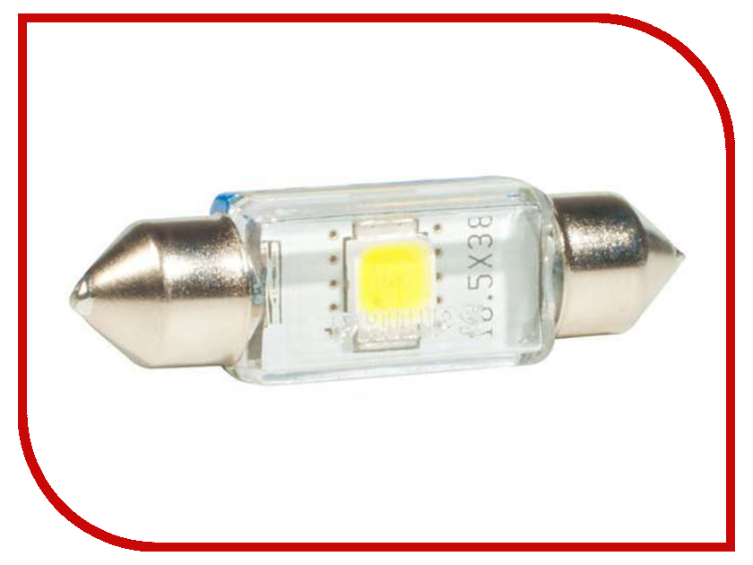 

Лампа Philips Fest T10.5 24V-1W SV8.5-38/11 (1 штукa) 24944 6000KX1, 24944 6000KX1