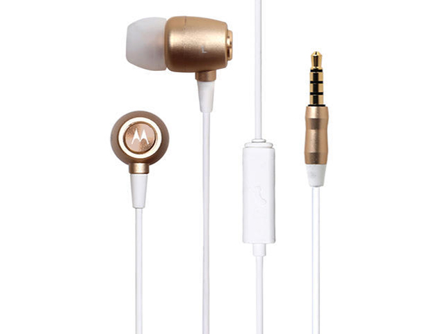 фото Motorola Earbuds Metal Gold