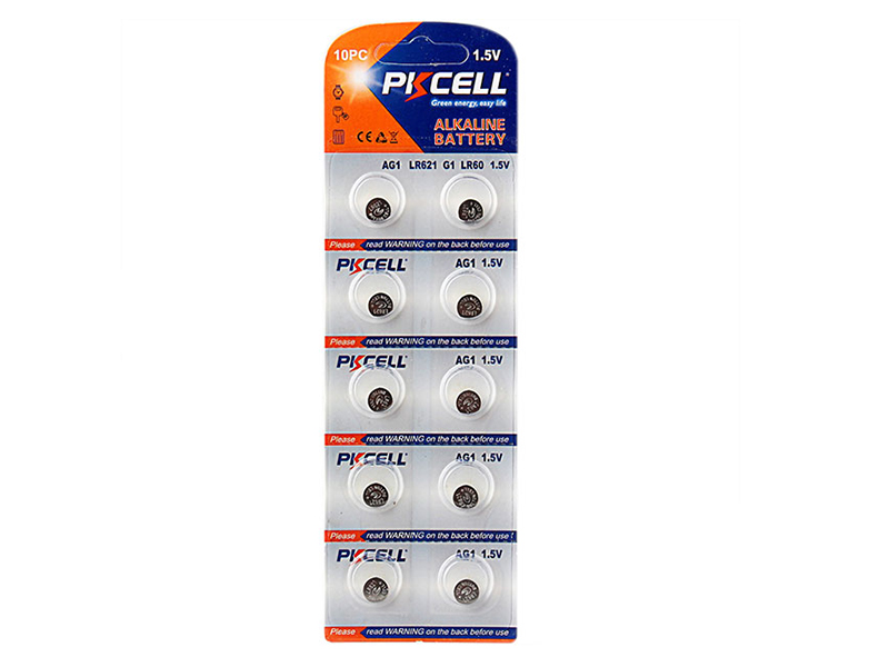 

Батарейка Pkcell LR60/AG1 AG1-10B (10 штук), AG1-10B
