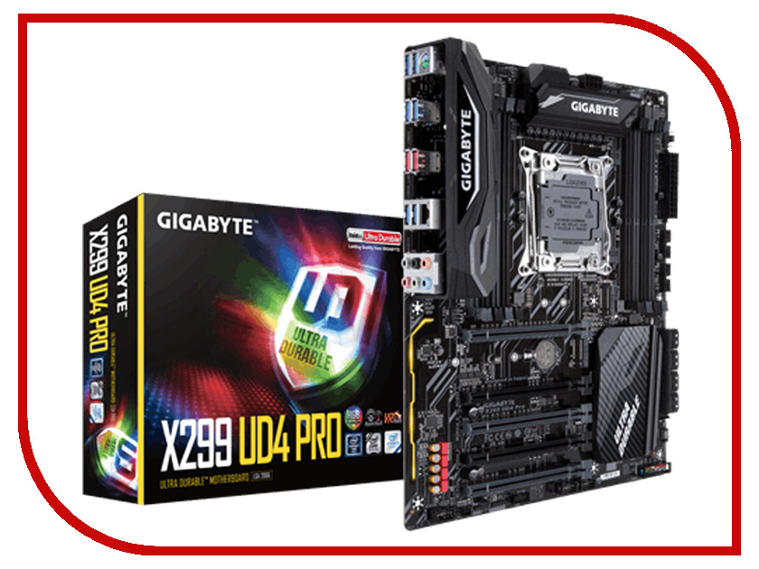 

Материнская плата GigaByte X299 UD4 Pro, X299 UD4 Pro