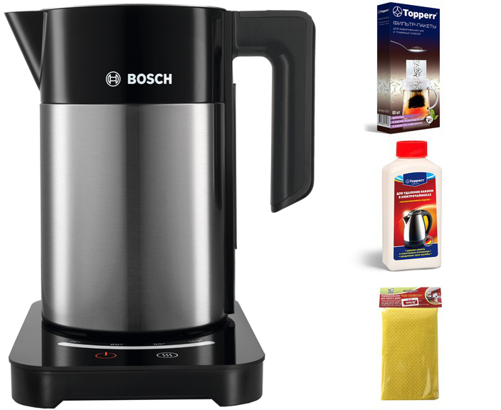 фото Чайник bosch twk 7203 выгодный набор + серт. 200р!!!