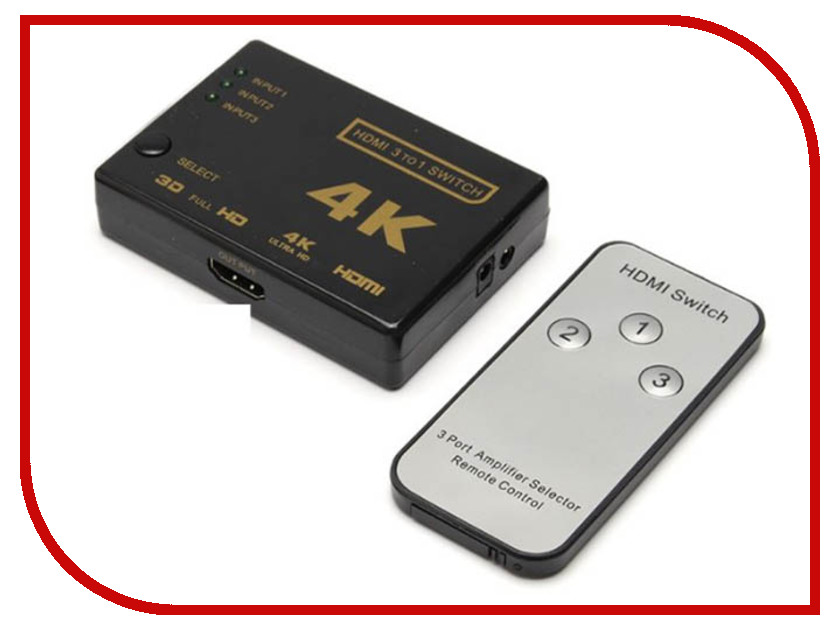

Сплиттер Orient HDMI 4K HS0301H-IR, HS0301H-IR
