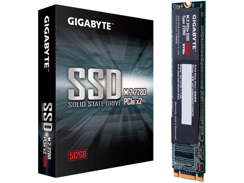 

Жесткий диск GIGABYTE M.2 PCIe SSD 512GB (GP-GSM2NE8512GNTD), GP-GSM2NE8512GNTD