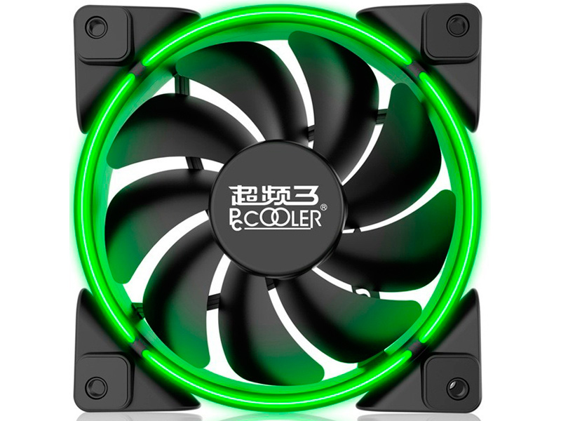 

Вентилятор PCcooler Corona 120mm Green, Corona