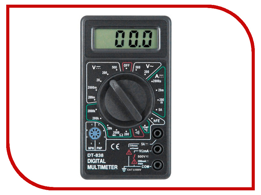 

Мультиметр Kromatech DT-838 58149b003, DT-838