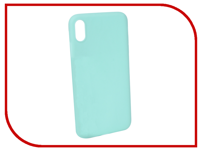 

Аксессуар Чехол Pero для APPLE iPhone XS Max Soft Touch Turquoise PRSTC-IXSMC, PRSTC-IXSMC