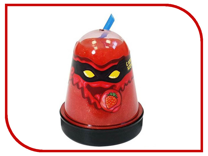 

Игрушка антистресс Лизун Slime Ninja 130гр с ароматом клубники S130-17, S130-17