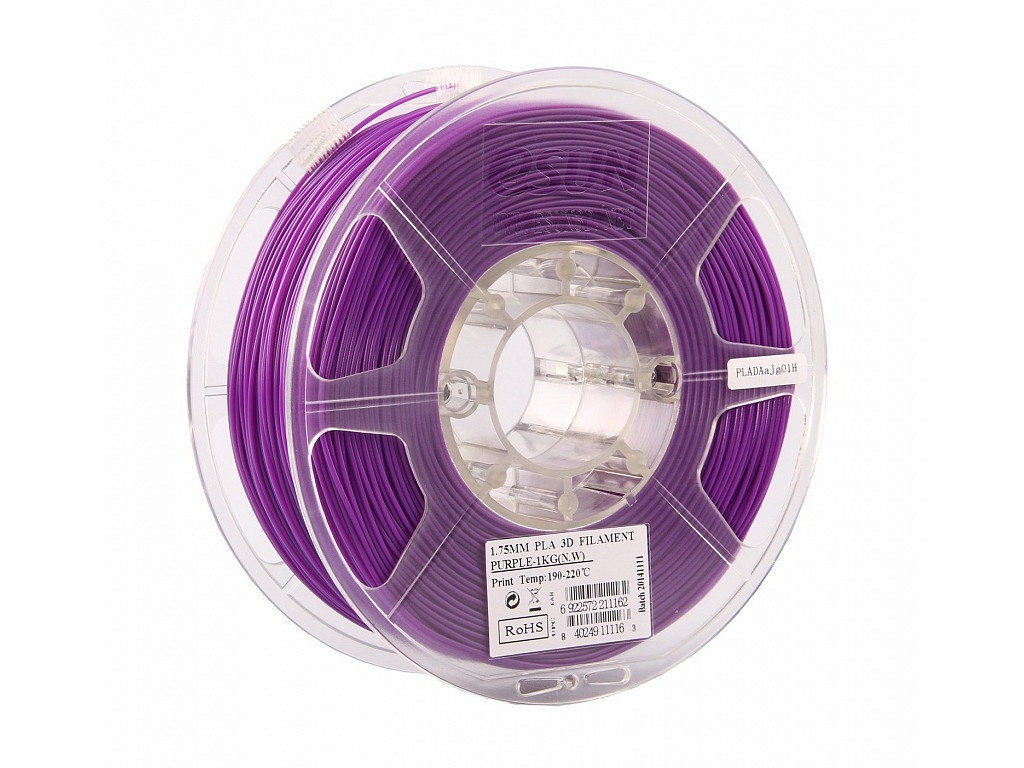 

Аксессуар eSun PLA нить 1.75mm 1kg Purple Т0025301, Т0025301