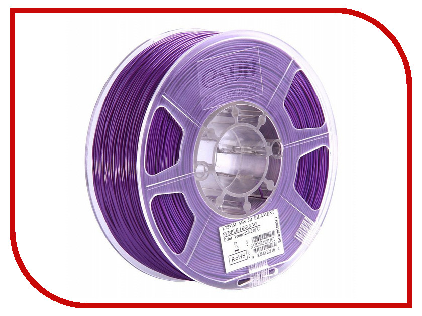 фото Аксессуар eSun ABS нить 1.75mm 1kg Purple Т0025322