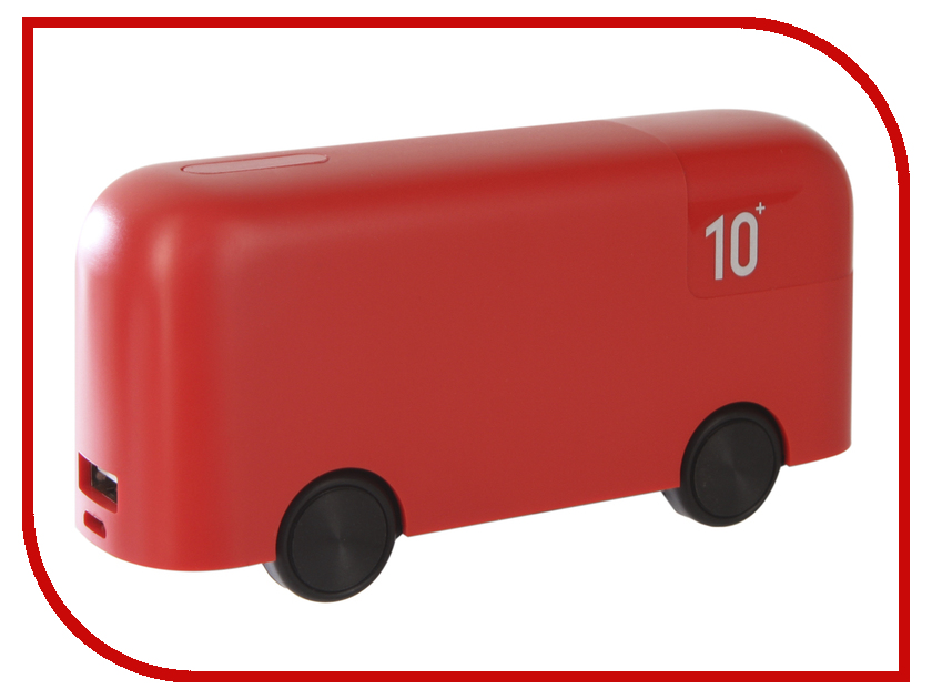 

Аккумулятор Red Line Bus 10000mAh Red, УТ000016828