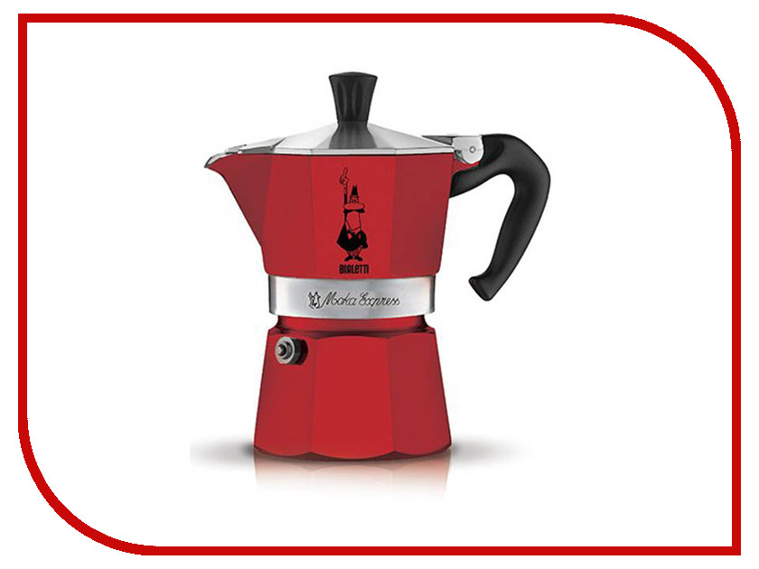 

Кофеварка Bialetti Moka Express Rossa 3 порции 4942, 4942