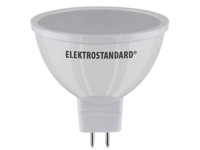 

Лампочка Elektrostandard JCDR01 5W MR16 GU5.3 220V 3300K 430Lm A034862, JCDR01