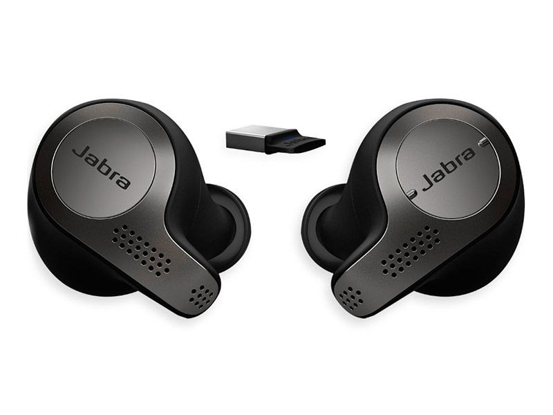 фото Наушники jabra evolve 65t titanium black 6598-832-109